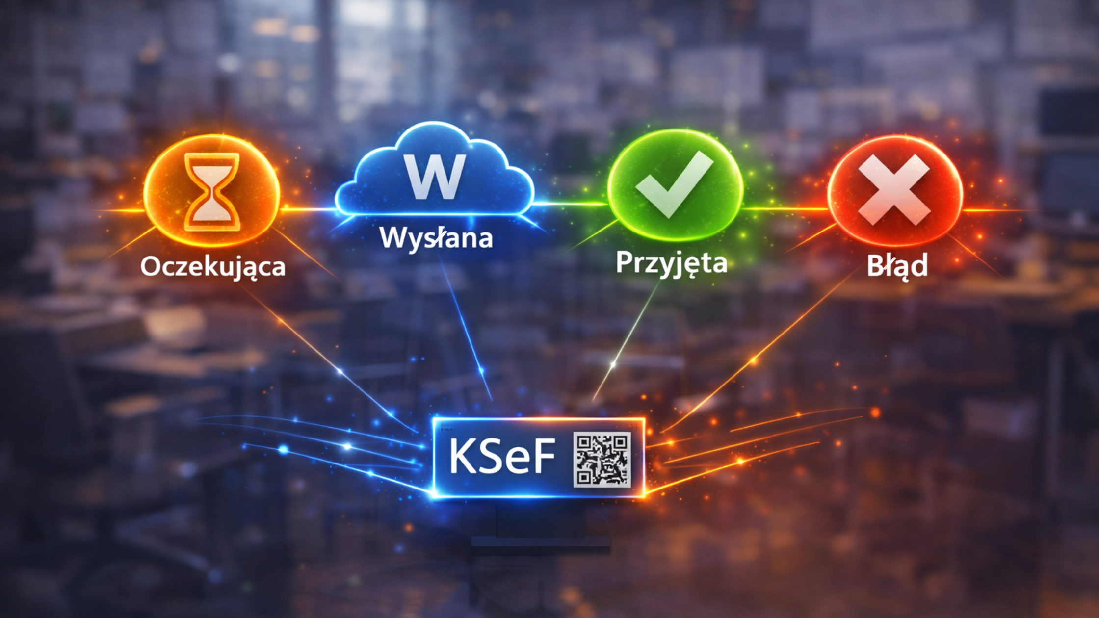 Statusy wysyłki KSeF i tryby wystawiania faktur w KLL-ERP – wszystko co musisz wiedzieć