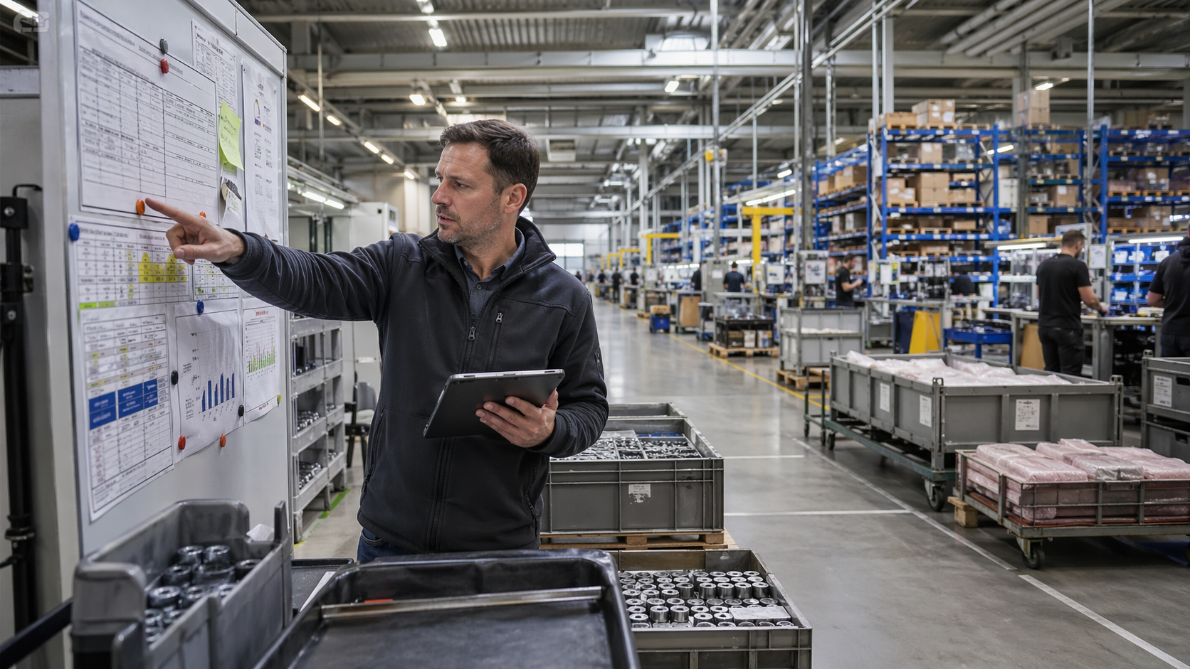 Planowanie produkcji w KLL-ERP: jak działa Shortage